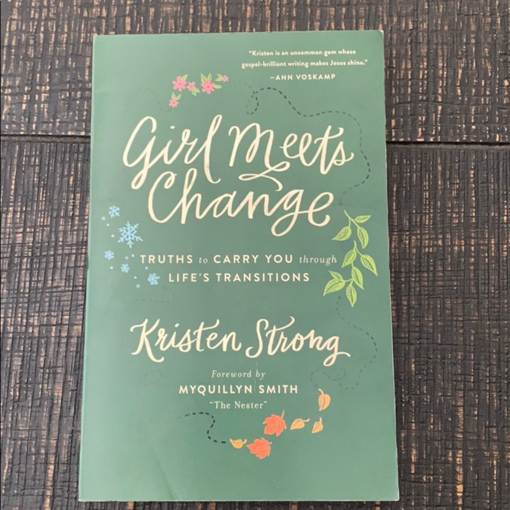 NWOT “Girl Meets Change” Book